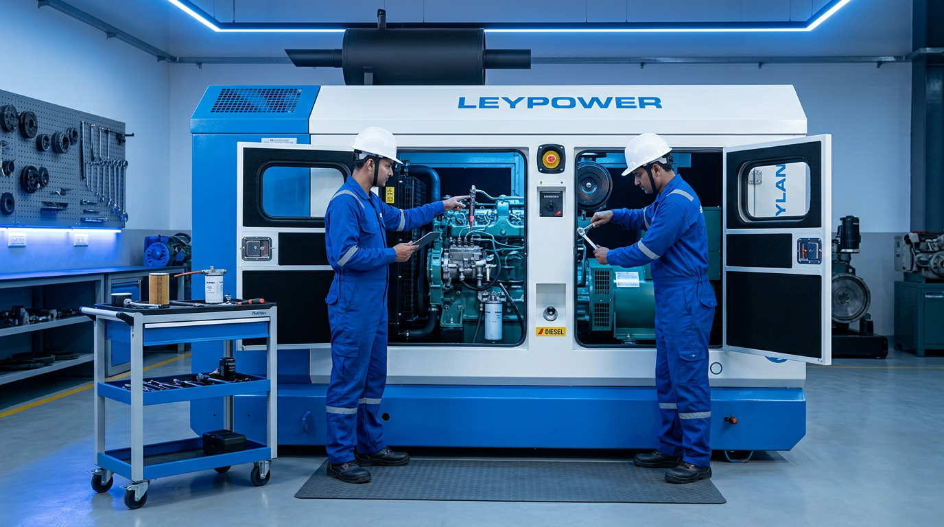 EG25 LEYPOWER set commissioned on site