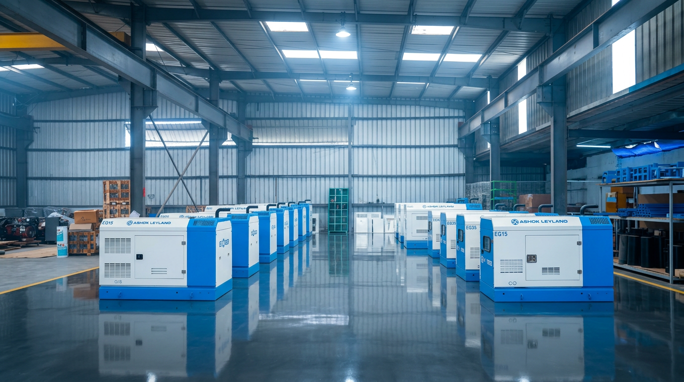 Multi-capacity generator line-up prepared for deployment